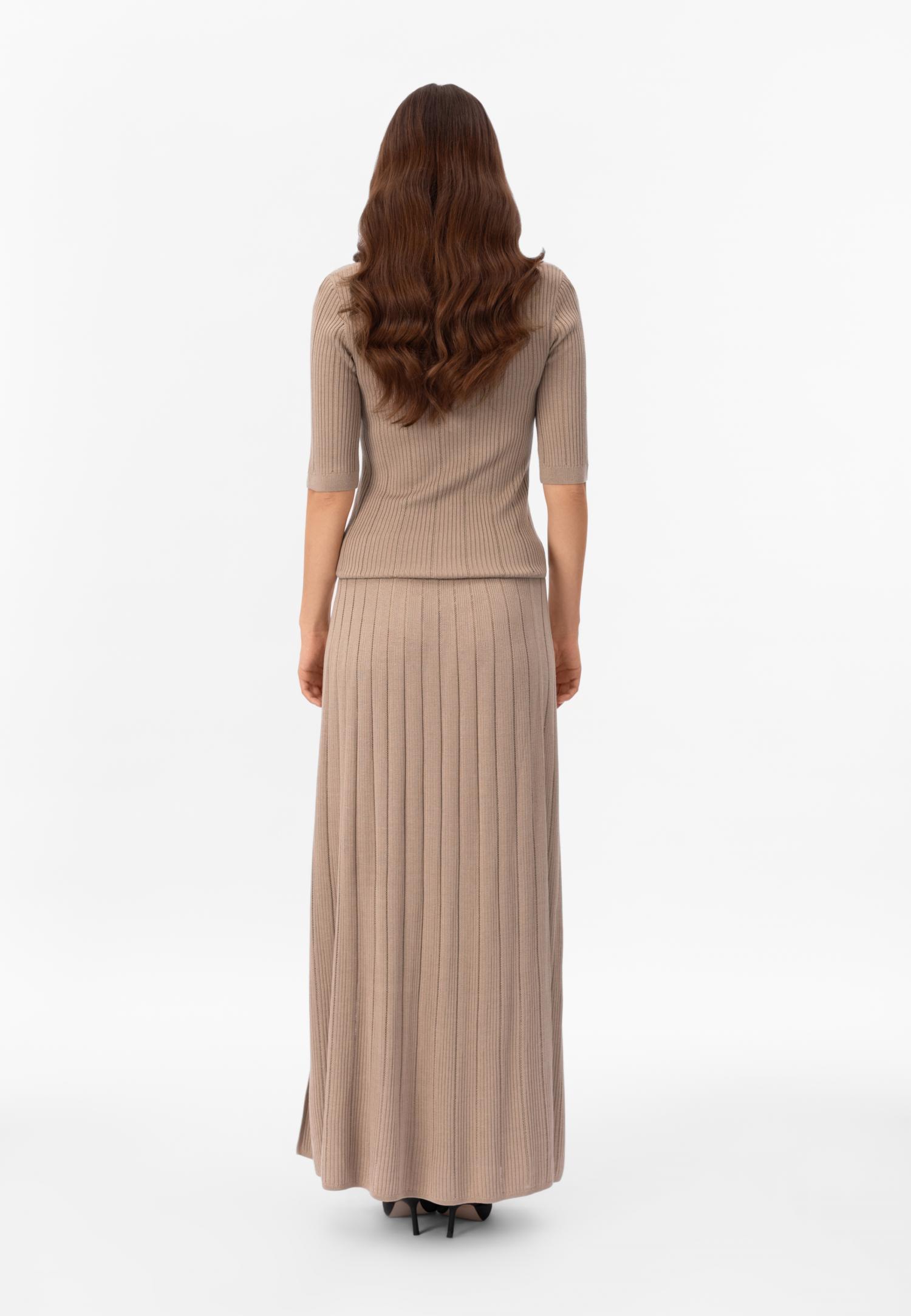 Спідниця жіноча з шовку та віскози